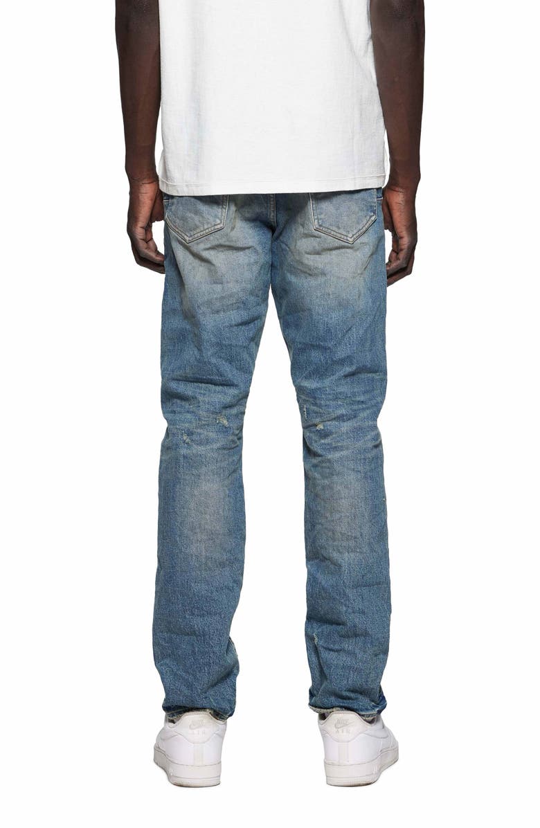 PURPLE BRAND Gold Mine Slim Straight Leg Jeans, Alternate, color, Mid Indigo