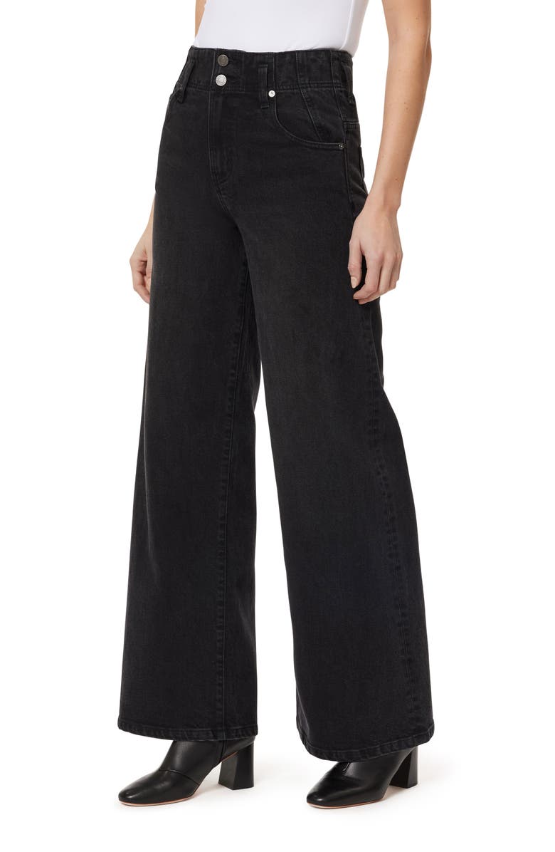 Habitual Easton Wide Leg Jeans, Alternate, color, Washed Black