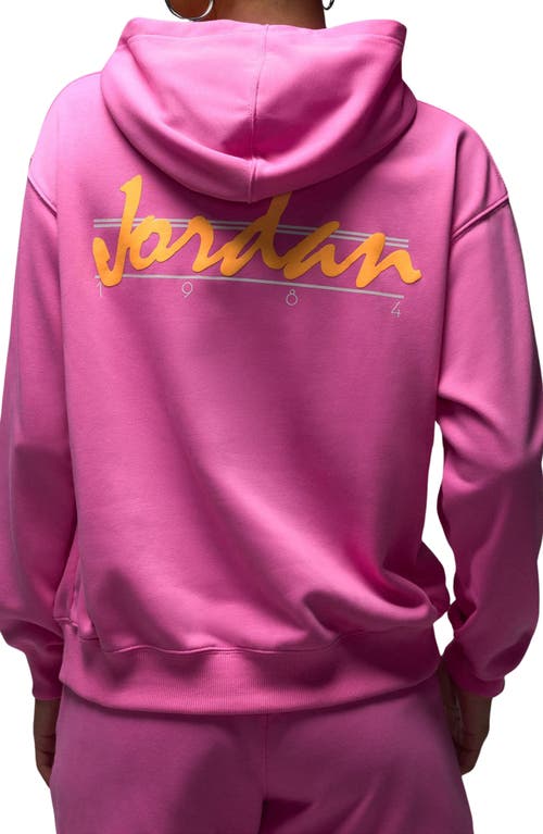 Jordan Brooklyn Fleece Hoodie In Pink