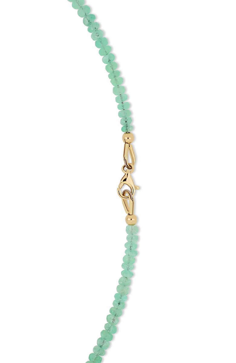 Bony Levy El Mar Emerald Beaded Statement Necklace, Alternate, color,