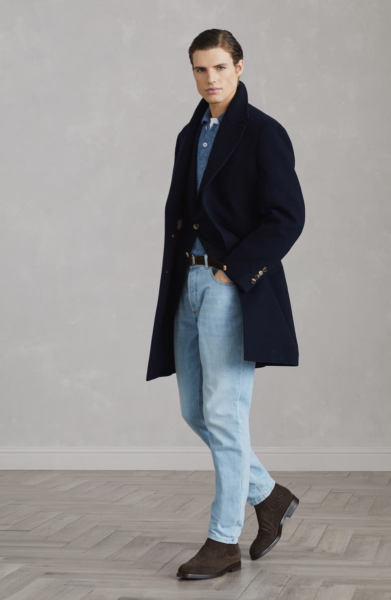 Brunello Cucinelli Double beaver coat, Alternate, color, 