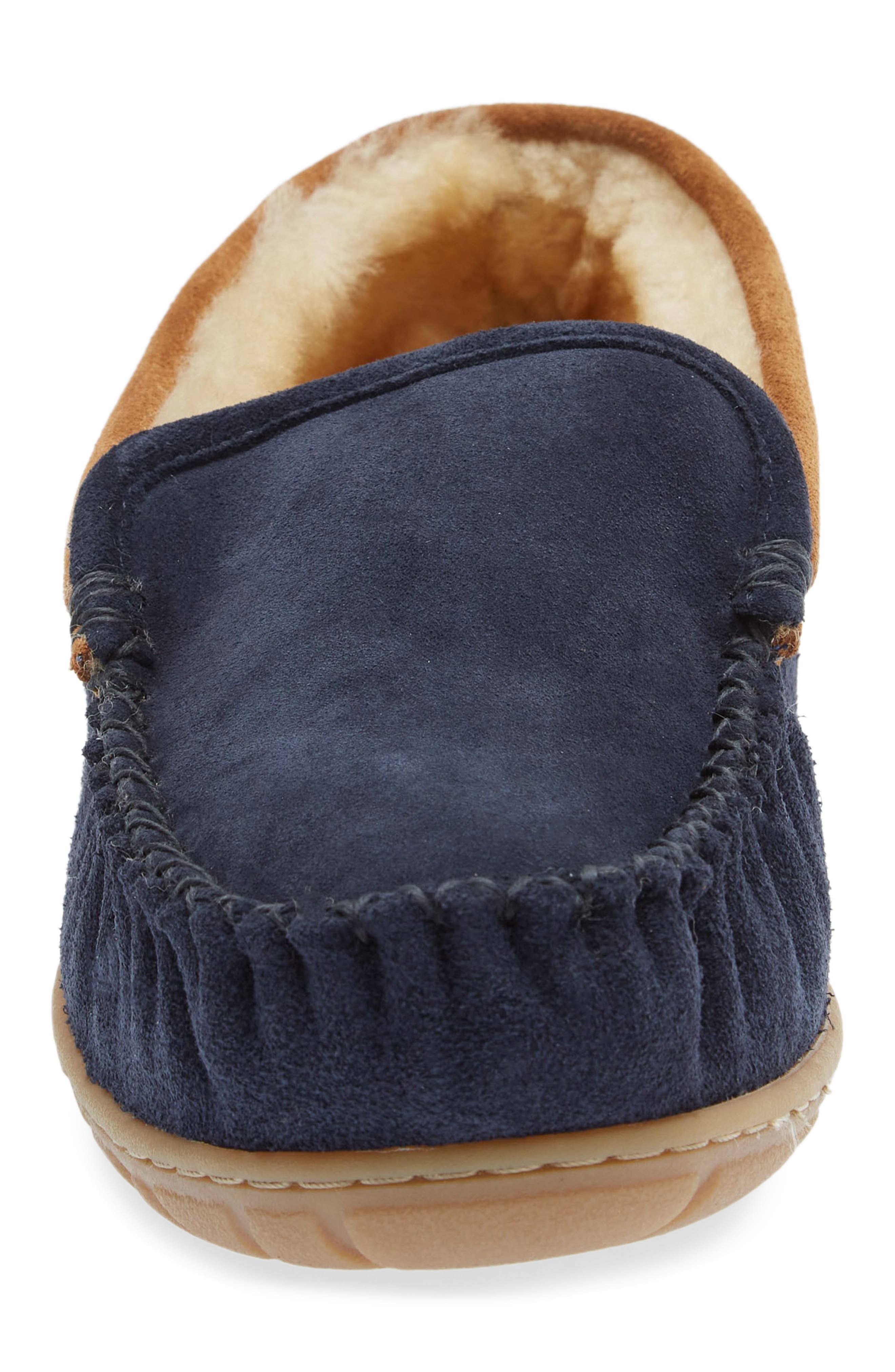 Wicked Good Venetian Driving Shoe, Alternate, color, CARBON NAVY/ SADDLE