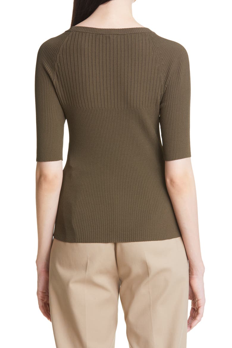 Samara Sweater, Alternate, color, GREEN KAKI