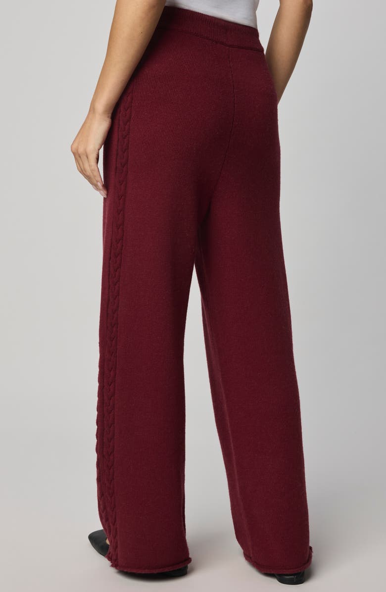 Splendid Jetset Sweater Pants, Alternate, color, Cherry On Top Red