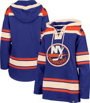 '47 Women's '47  Royal New York Islanders Superior Lacer Pullover Hoodie