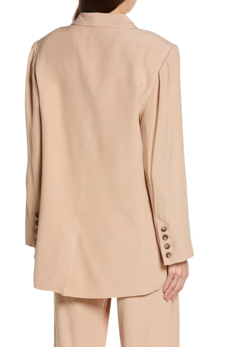 L'AGENCE Jayda Relax Double Breasted Blazer, Alternate, color,