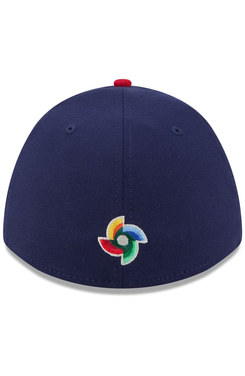 New Era Men's New Era  Navy Japan Baseball 2026 World Baseball Classic M-Crown 39THIRTY Flex Hat, Alternate, color, Navy