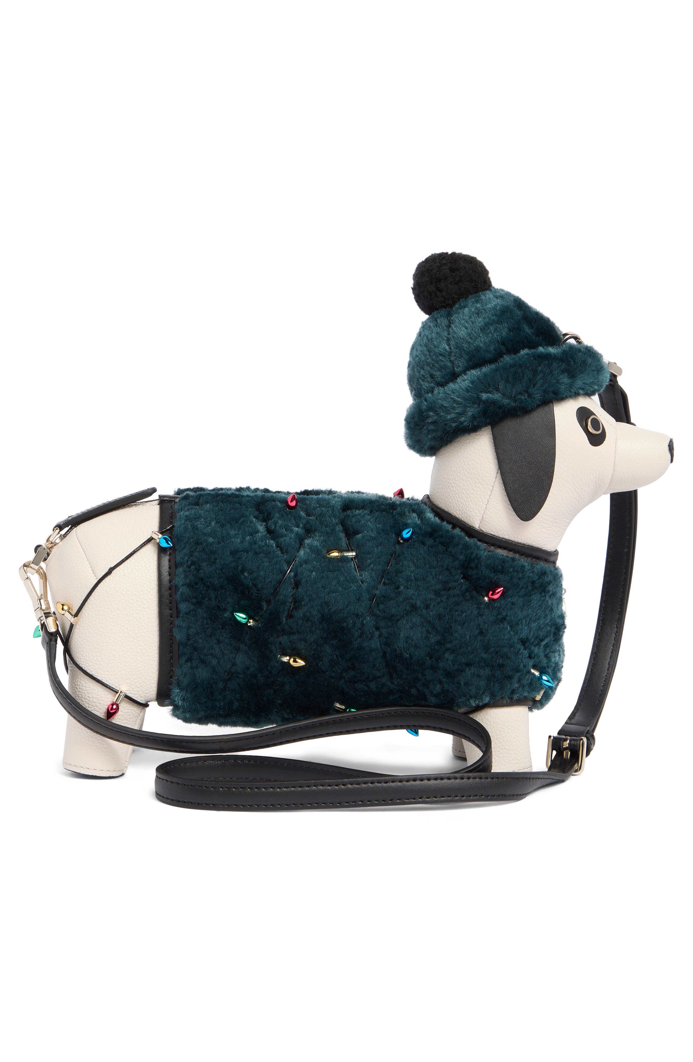 Kate Spade New York Dachshund Crossbody Bag, Alternate, color, 
