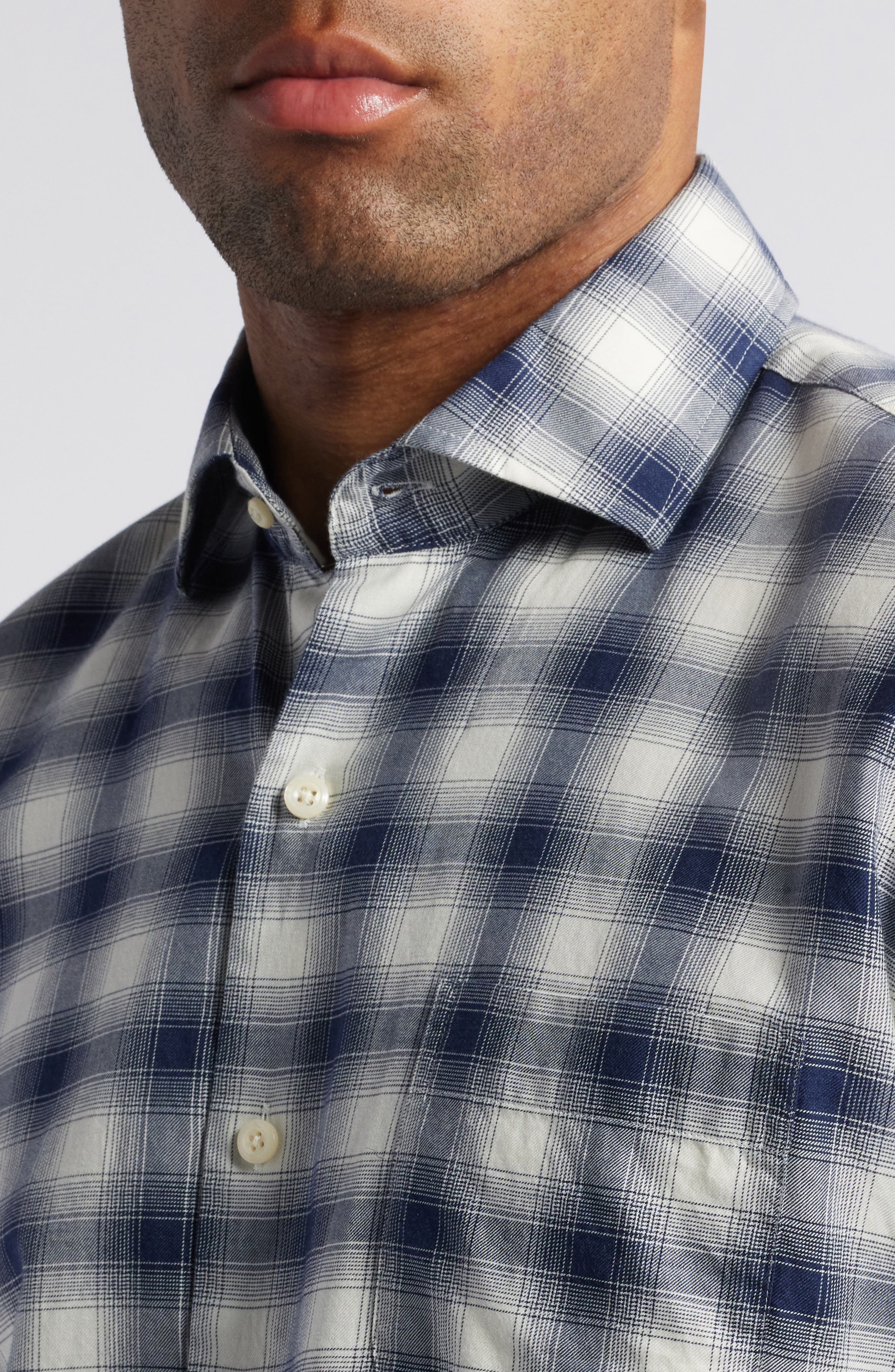 Peter Millar Border Soft Twill Button-Up Top (Men) | Nordstromrack