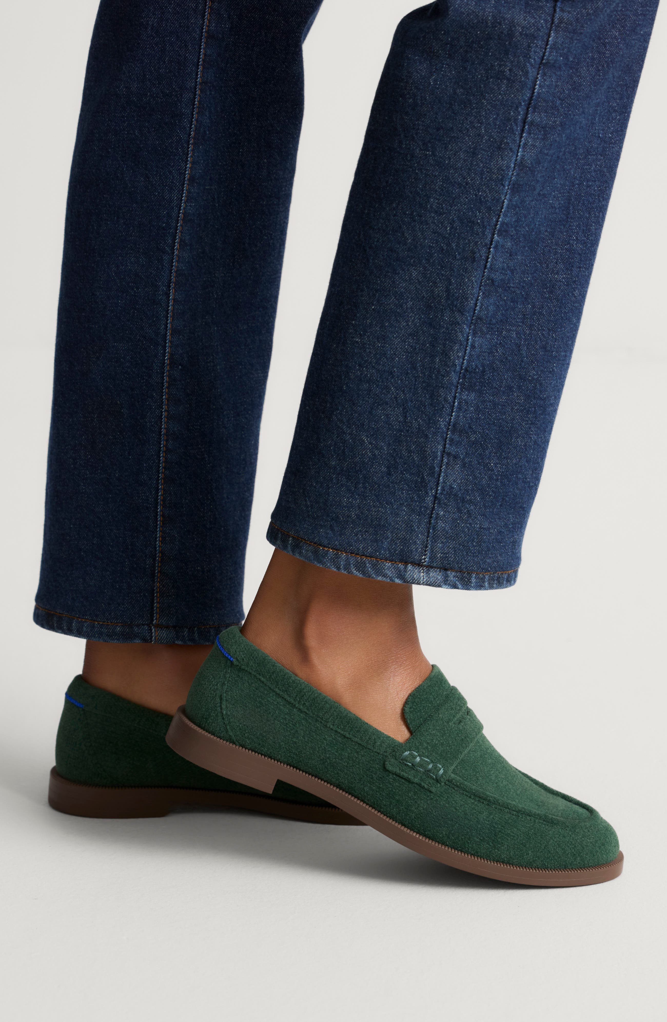 The ReVelvet™ Penny Loafer, Alternate, color, REVELVET WOODLAND