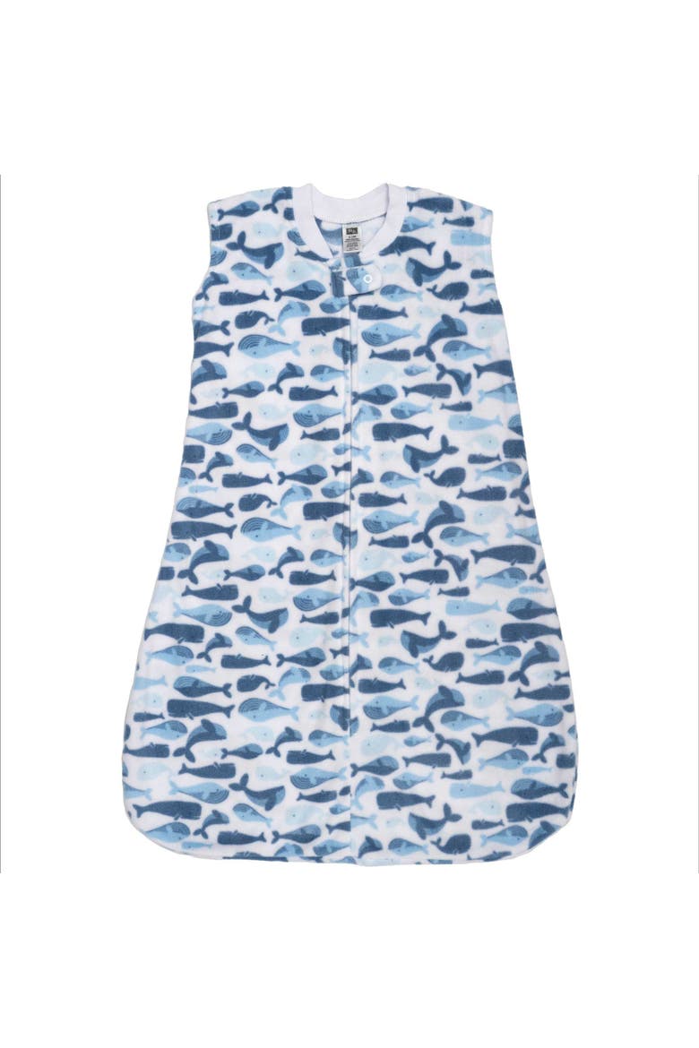 Plush Sleeping Bag, Sack, Blanket, Main, color, Cute Whales
