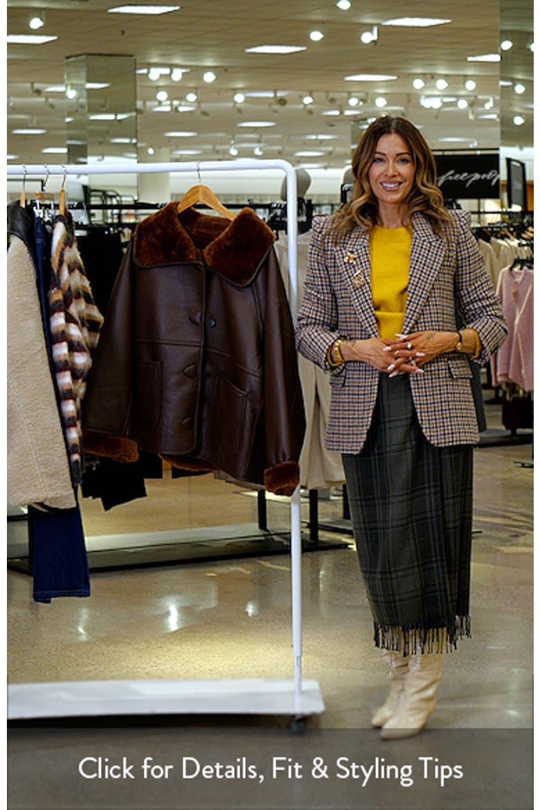 Oversize Reversible Faux Shearling Jacket video