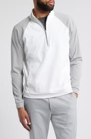 johnnie-O Armstrong Water Resistant Performance Half Zip Pullover