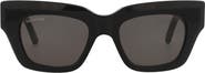 Balenciaga 51mm Square Sunglasses
