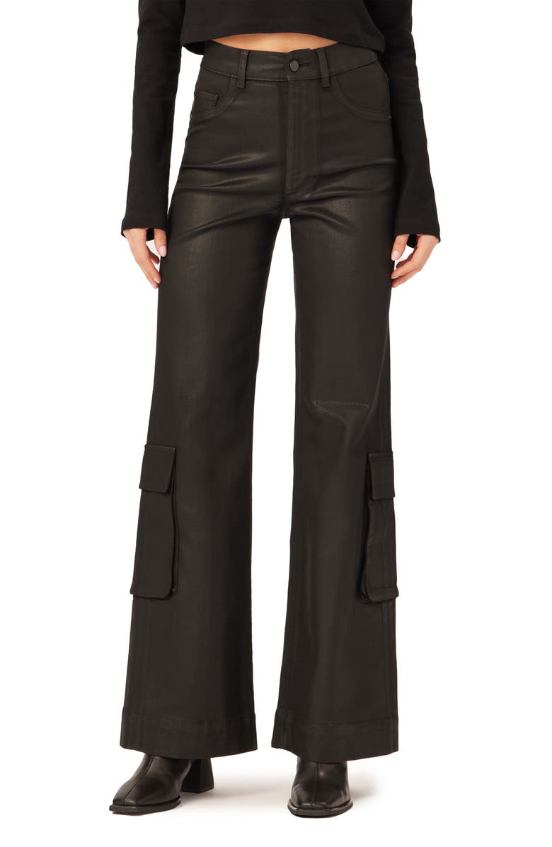 DL1961 Hepburn High Waist Wide Leg Cargo Jeans, Main, color, 