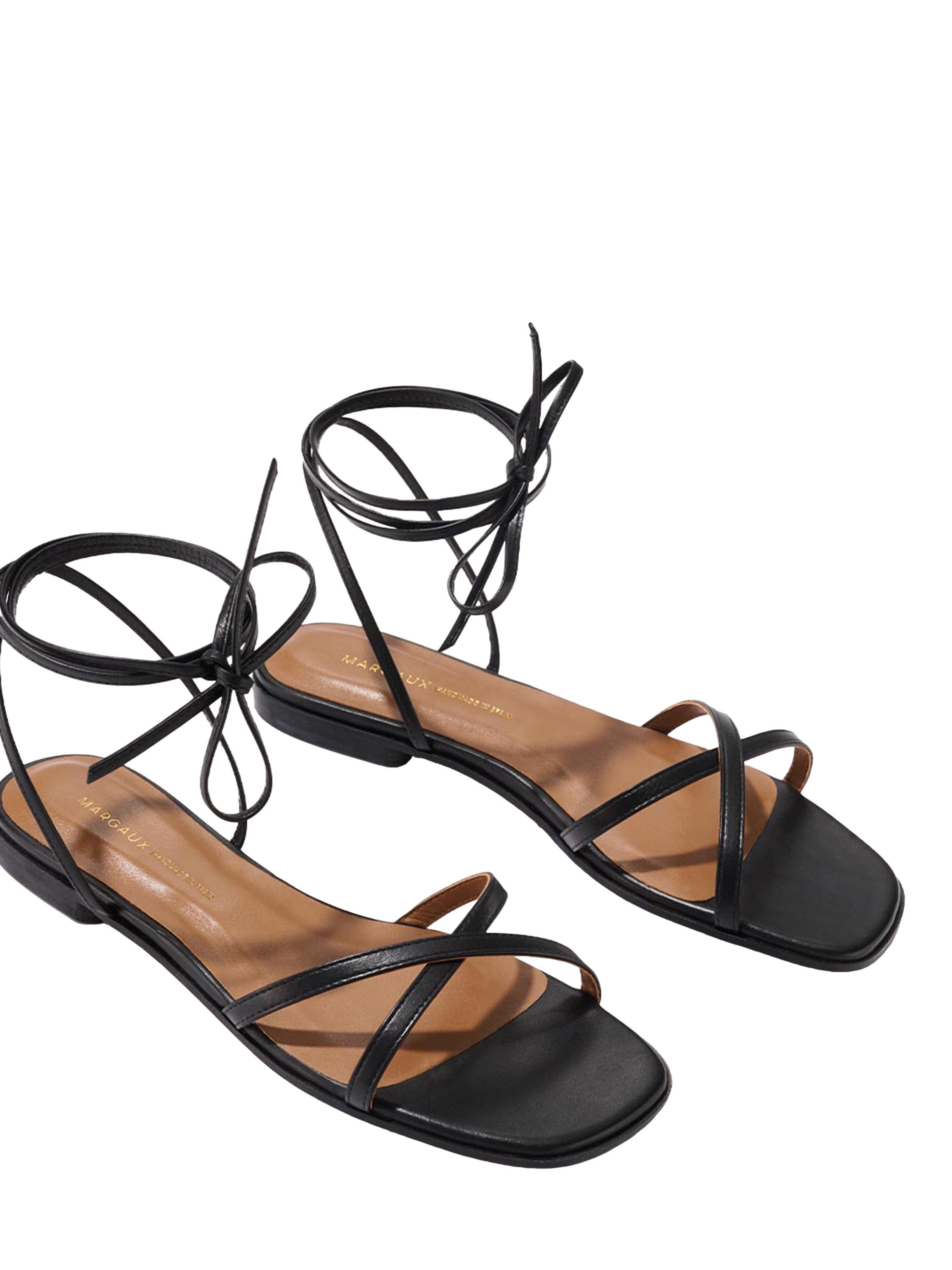 MARGAUX The Wrap Sandal, Alternate, color, Black