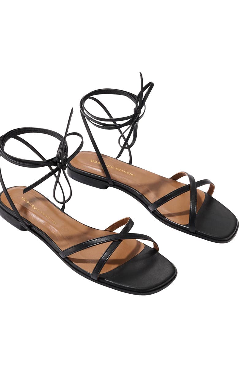 MARGAUX The Wrap Sandal, Alternate, color, Black