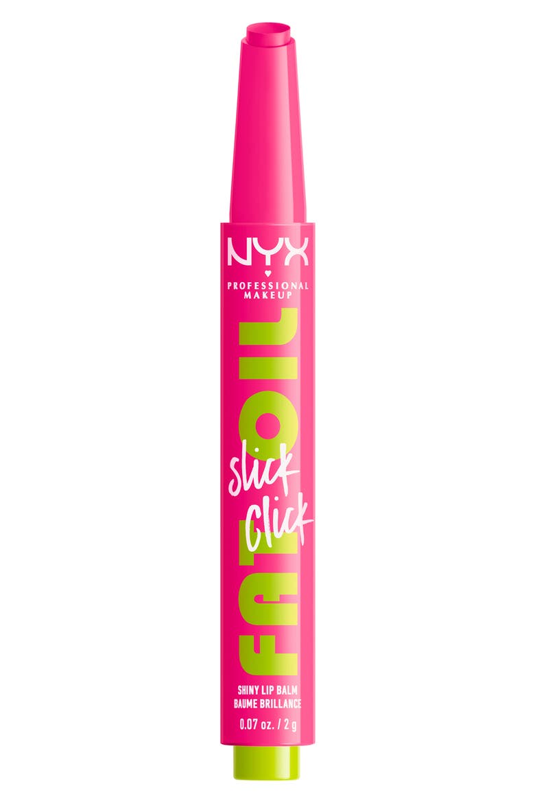 Fat Oil Slick Click Shiny Lip Balm, Main, color, THRIVING