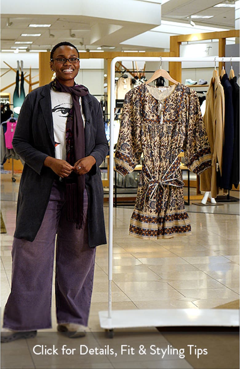 Cassia Mixed Print Cotton Dress, sales video thumbnail