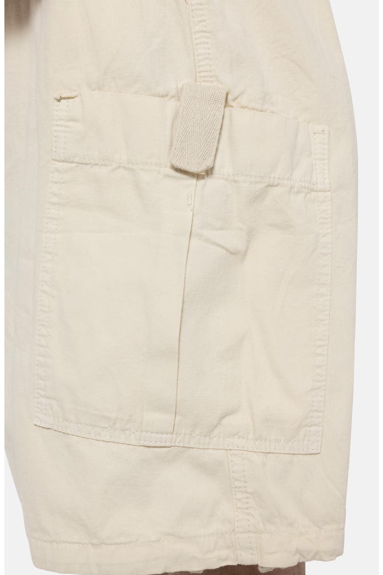 Oversize Cargo Shorts, Alternate, color, ECRU