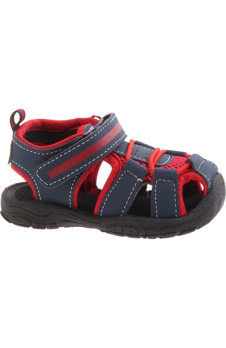 RUGGED BEAR Closed Toe Sport Sandal, Alternate, color,