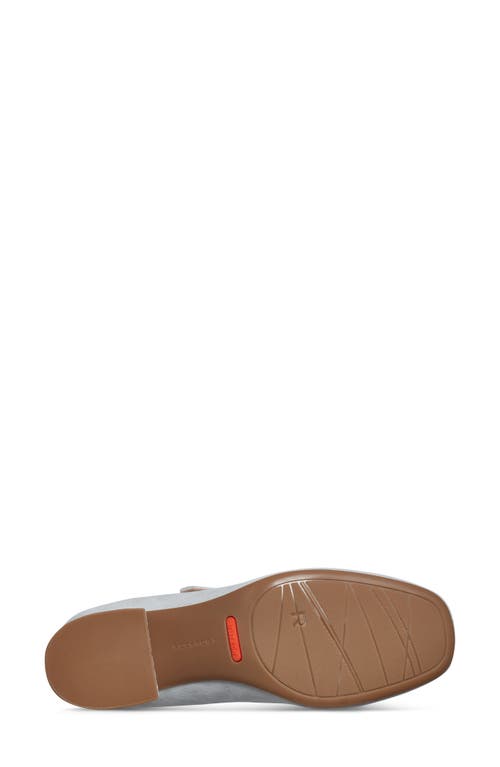 Shop Rockport Zena Mary Jane Pump In Light Gray
