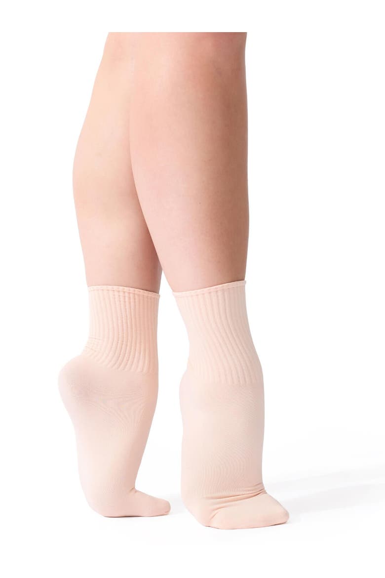 Ribbed Sock, Main, color, bright pink