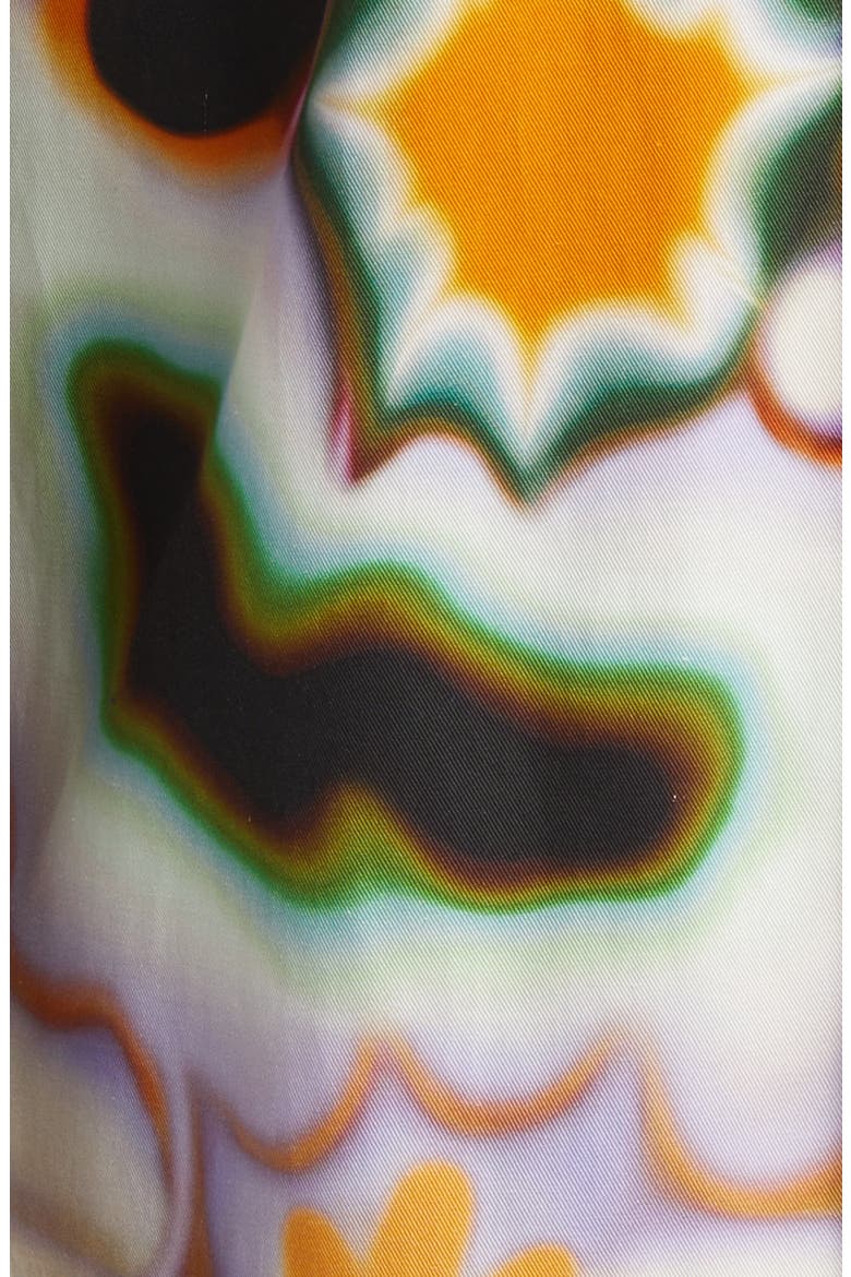 Canty Shawnax Abstract Floral Camp Shirt, Alternate, color, MARMELADE