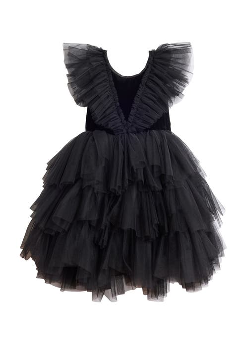 Dark Fairy Dress for Girls