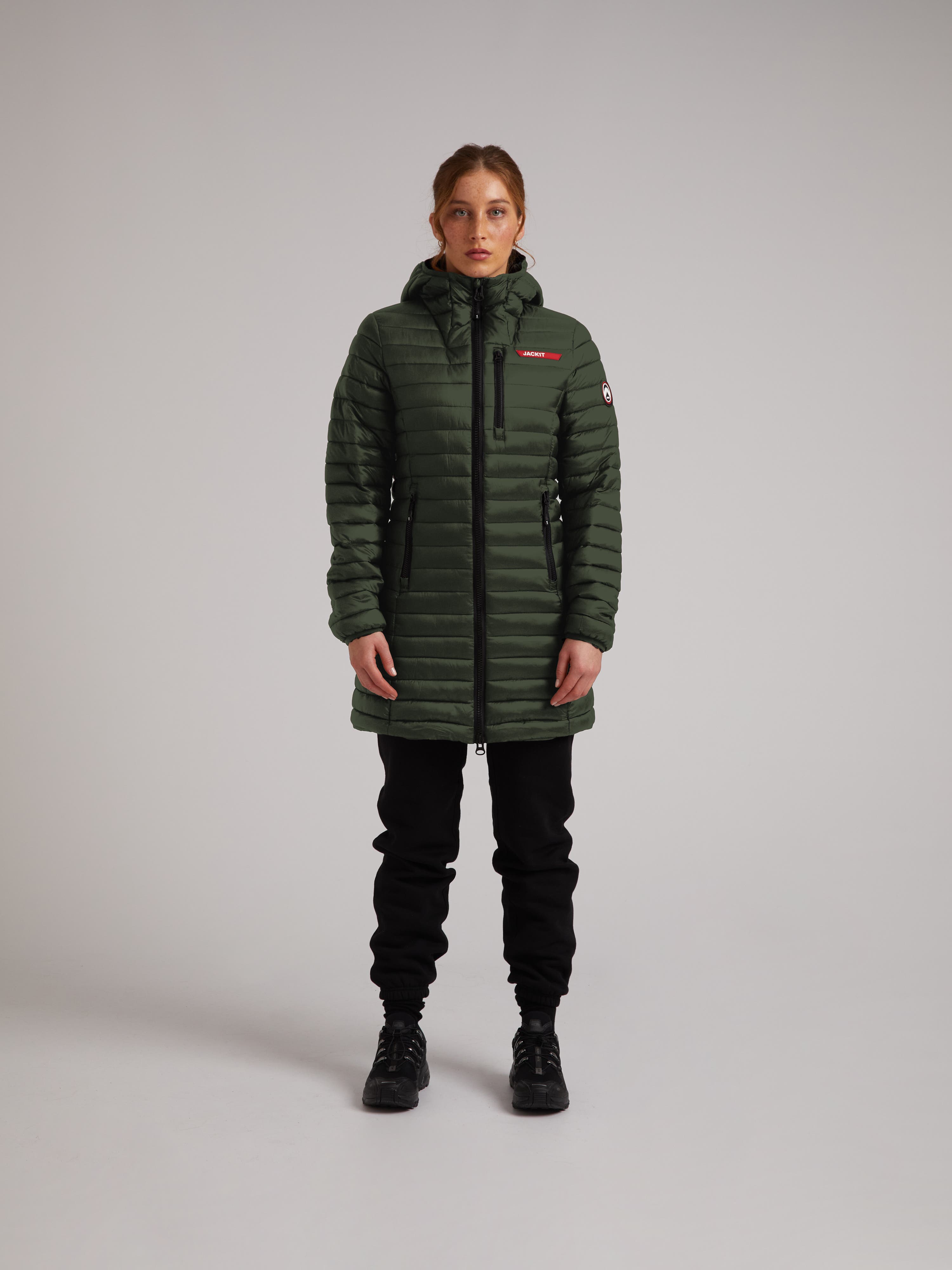 Satell1Te Longline Hooded Jacket - image 4
