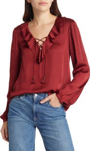 PAIGE Ilara Ruffle Blouse