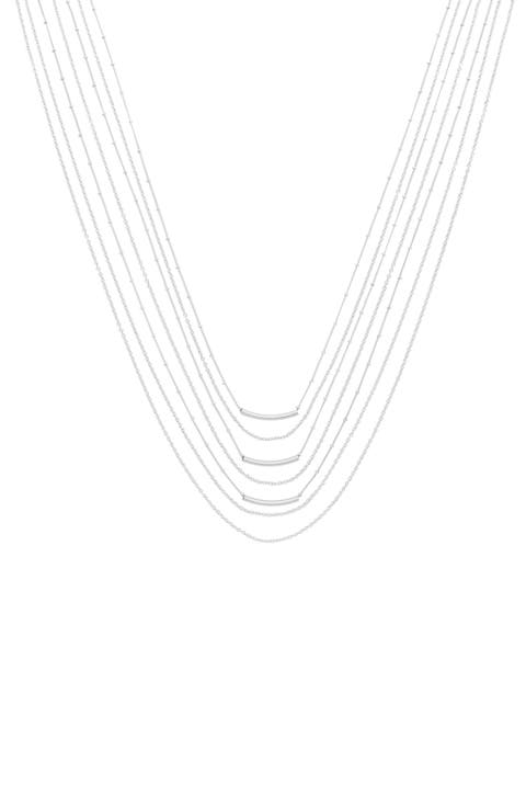 Multilayered Chain Necklace