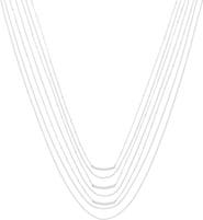 OLIVIA WELLES Multilayered Chain Necklace