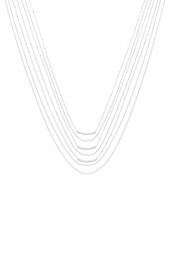 Multilayered Chain Necklace