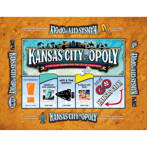 Kansas Cityopoly Family Board Game, Ages 8+