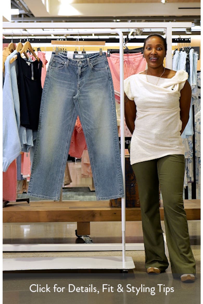 Idabel High Waist Straight Leg Jeans video