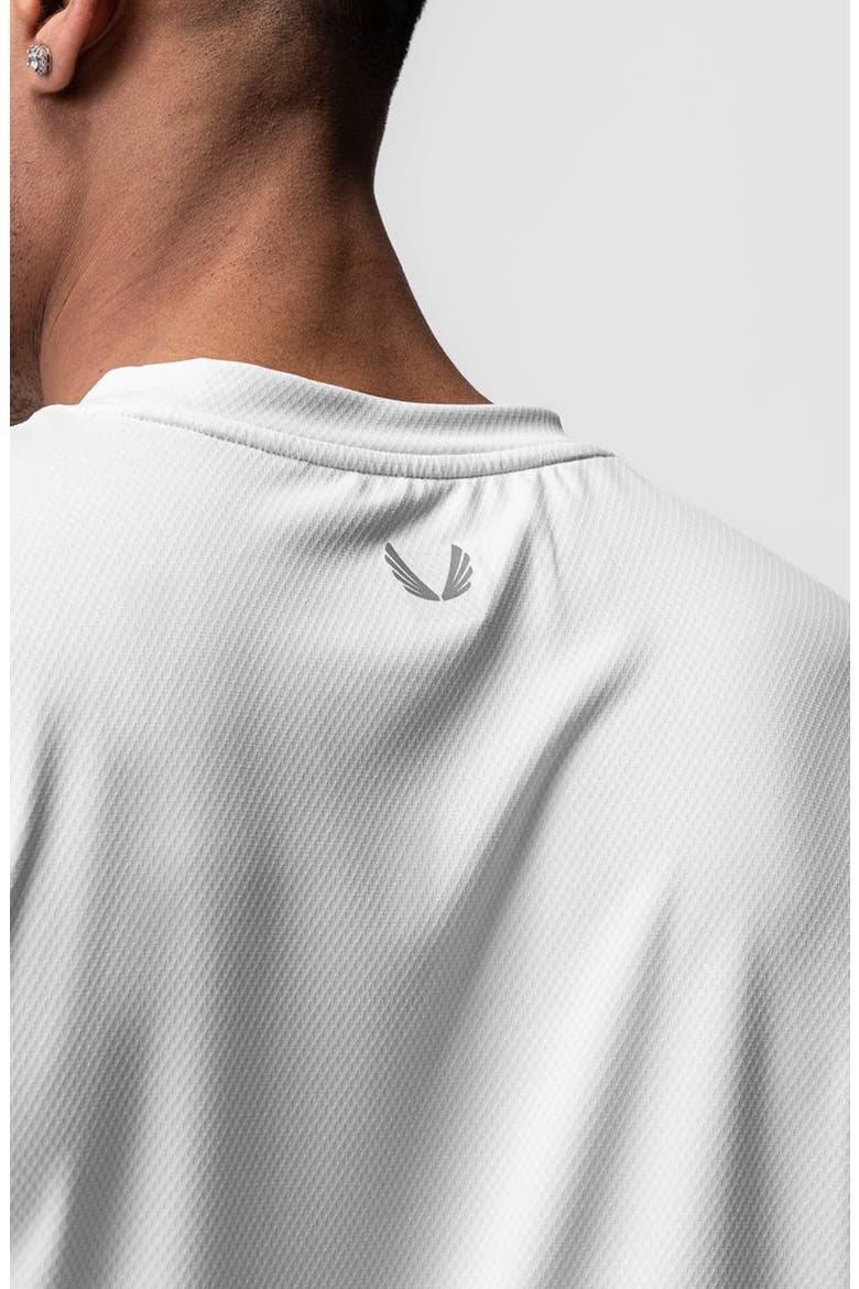 AeroSilver Muscle Tee, Alternate, color, WHITE