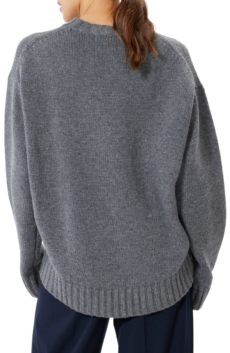 Sophie Rue Easy Crewneck Cashmere & Wool Sweater, Alternate, color, 