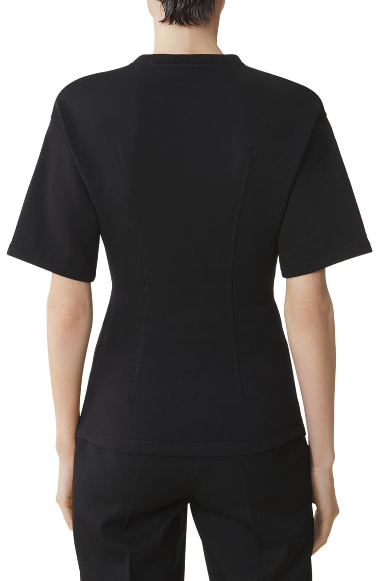 Lanvin Cotton Fleece And Cashmere T-Shirt, Alternate, color,