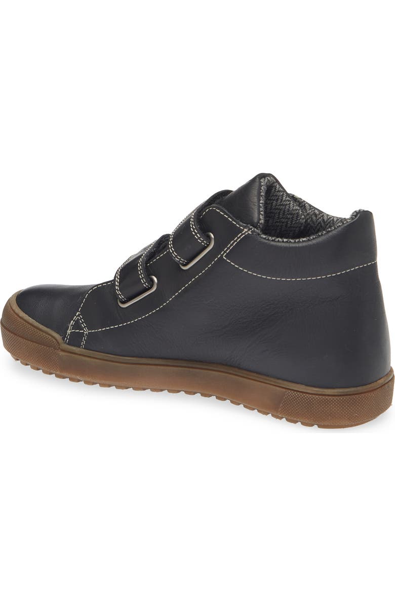 Naturino Mulaz Waterproof High Top Sneaker, Alternate, color, Spina Black