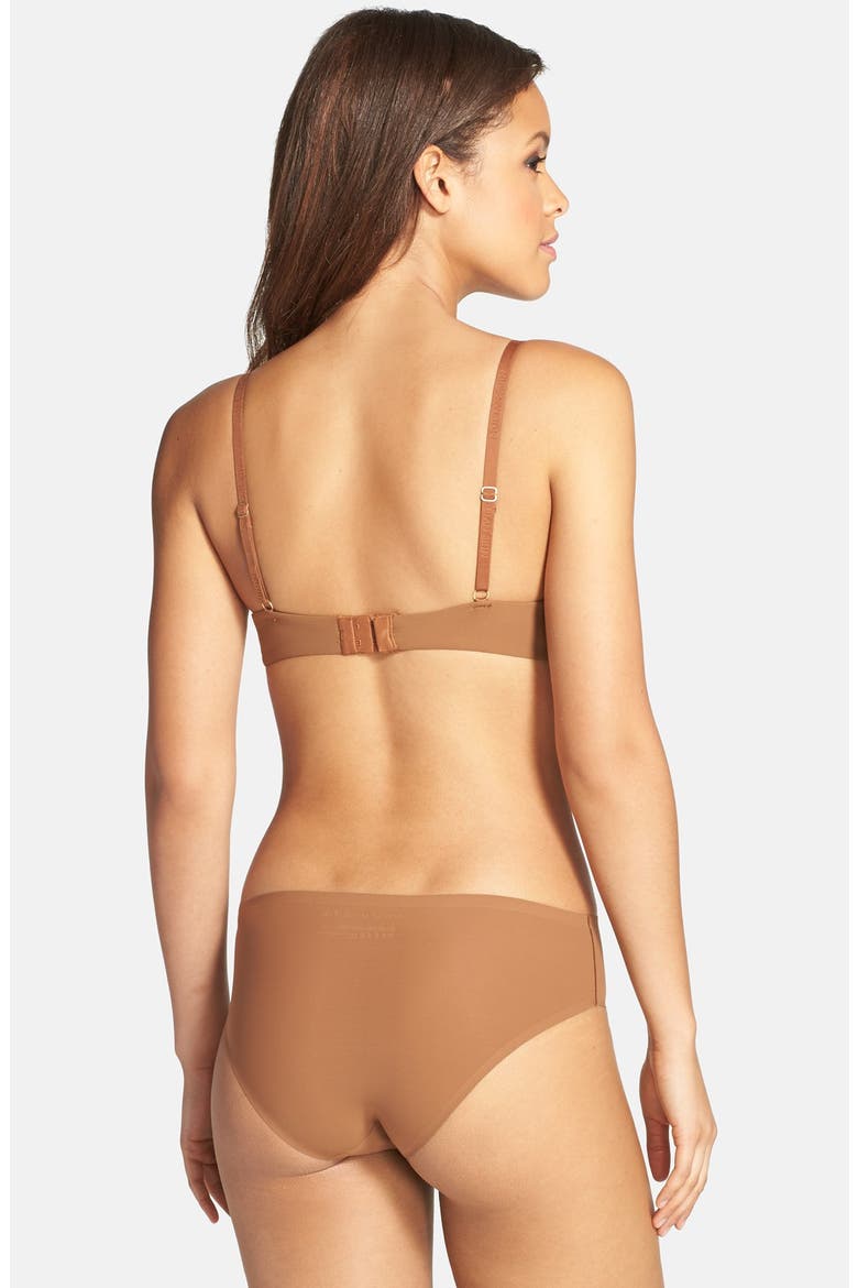 'The Brief' Mid Rise Briefs, Alternate, color, CINNAMON