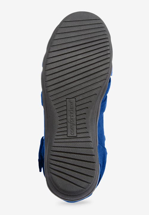 Comfortview The Landyn Orthotic Flat In Blue