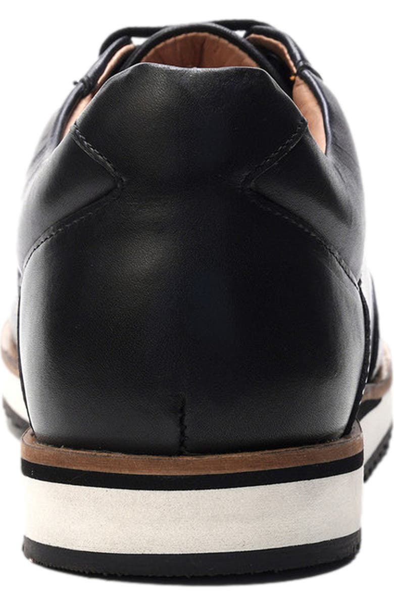 A. Veer Brooklyn Sneaker, Alternate, color, Black Leather