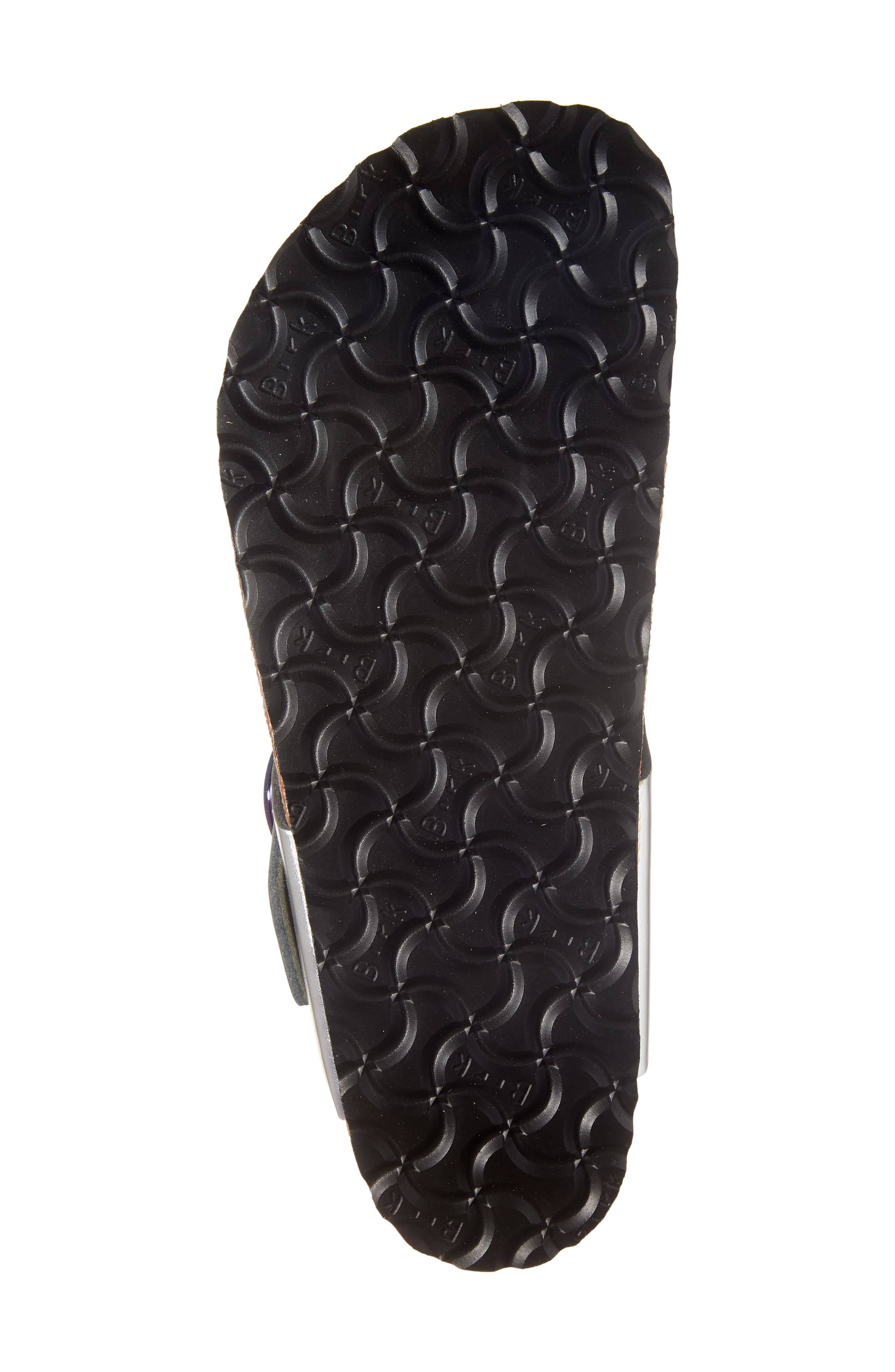 Gizeh Big Buckle Flip Flop, Alternate, color, METALLIC SILVER