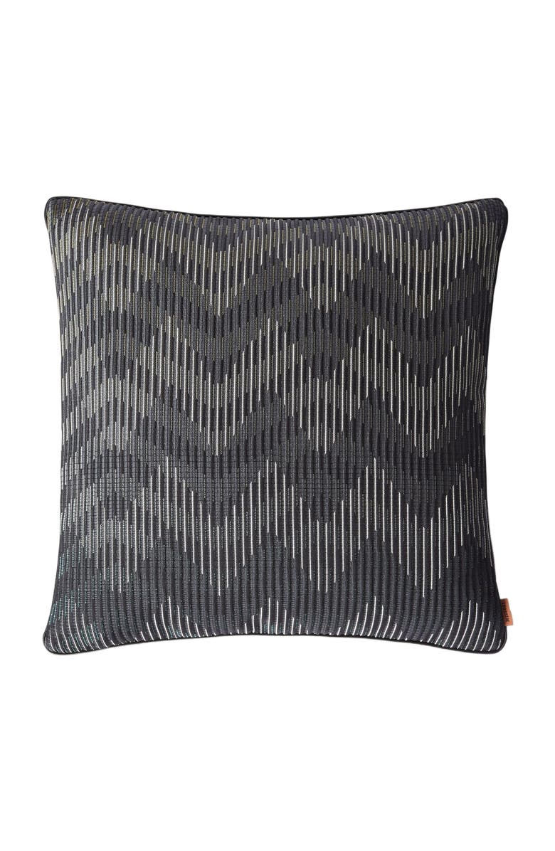 Missoni Home Dinamico Cushion 40x40 Cm, Main, color, Black