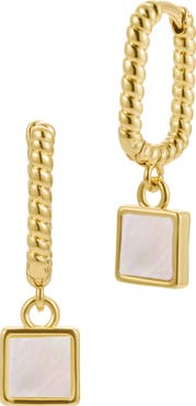st. Moran Mother-of-Pearl Drop Earrings