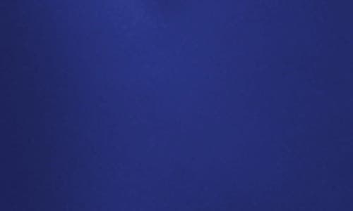 After Six One-shoulder Satin Charmeuse Gown In Cobalt Blue