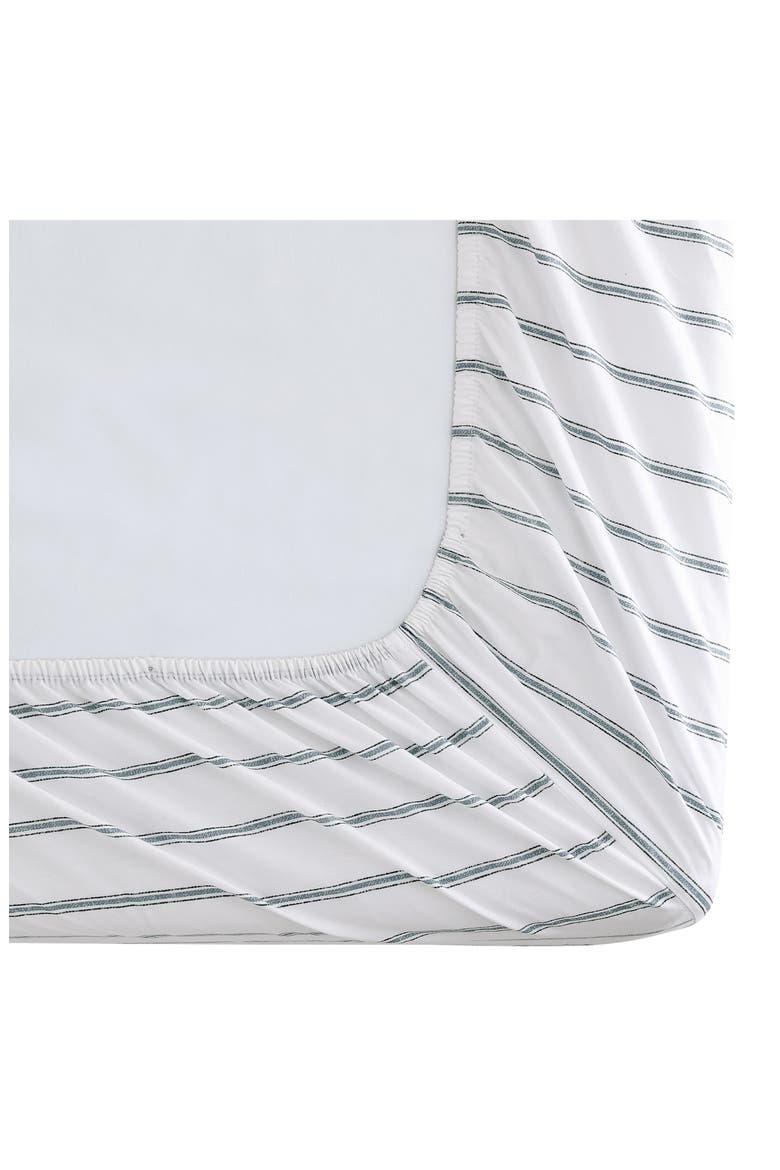Trenton Stripe 200 Thread Count Cotton Percale Sheet Set, Alternate, color, LT-PASTEL GREEN