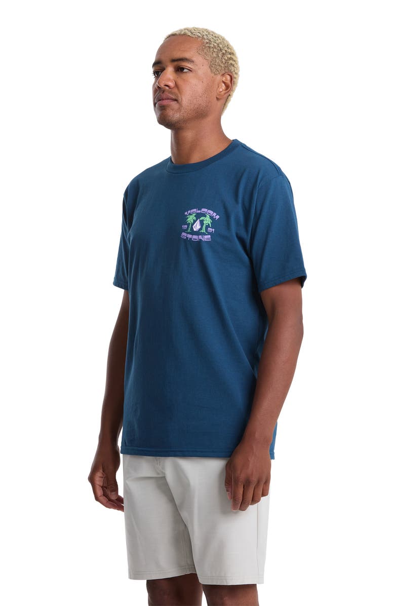 Volcom Fed Up Cotton Graphic T-Shirt, Alternate, color, Dust Bowl