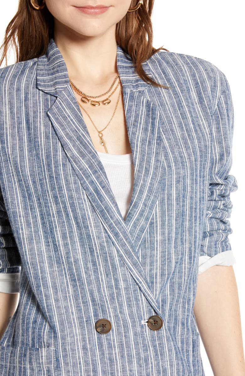 Treasure & Bond Relaxed Double Breasted Blazer, Alternate, color,